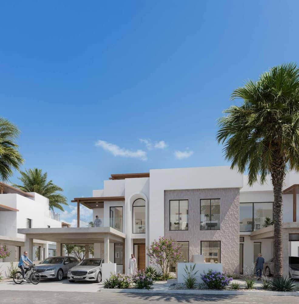 Hayat 5 townhouse exterior by Dubai South Properties in the Golf District, Dubai World Central